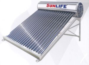 Máy nước nóng năng lượng mặt trời SUNLIFE inox SUS316 - 180 lít
