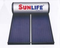 Máy nước nóng năng lượng mặt trời tấm phẳng SUNLIFE - Chịu áp - 300 lít