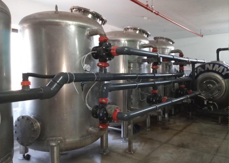 Hệ thống xử lý nước cho nhà máy sản xuất - Công suất 10 m³/giờ
