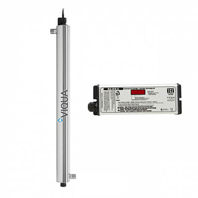 Bộ đèn UV diệt khuẩn VIQUA VP950/2 (Công suất 10.5 m3/giờ)