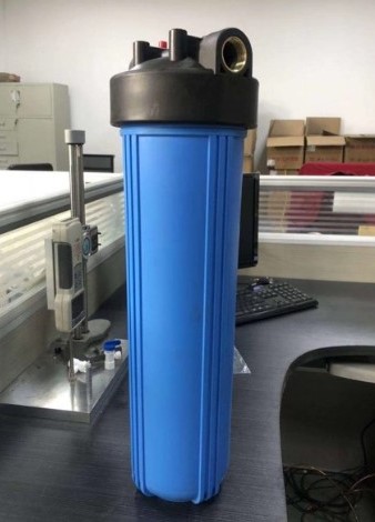 Ly lọc Bigblue 20inch màu xanh Ø34