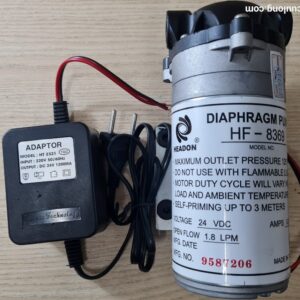 HF-8369 - Bơm tăng áp RO kèm nguồn 24V