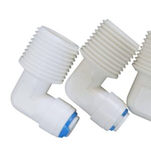 Linh kiện lọc nước - Co răng ngoài 21 ra ống phi 6