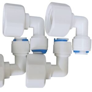 Linh kiện lọc nước - Co răng trong 21 ra ống phi 6