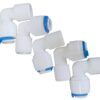 Linh kiện lọc nước - Co răng ngoài 17 ra ống phi 10
