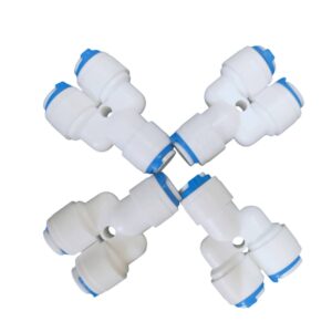 Linh kiện lọc nước - Y 3 đầu phi 6-6