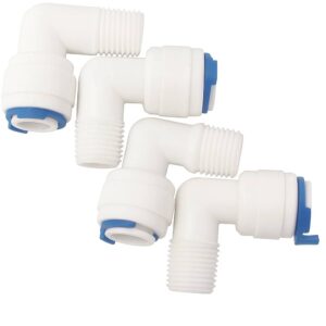 Linh kiện lọc nước - Co răng ngoài 13 ra ống phi 10