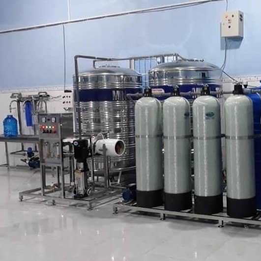 RO-1MD-80 - Dây Chuyền Lọc Nước Đóng Chai - 1m³/giờ