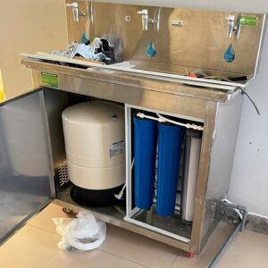 Máy lọc nước RO Bán Công nghiệp AQUA (30 lít/giờ) Vỏ Inox